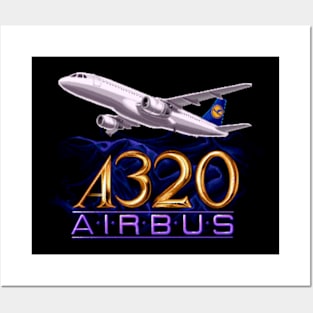 A320 Airbus Posters and Art